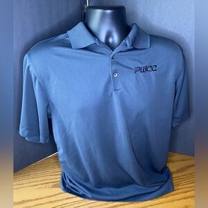 Nike Golf Dri-Fit Polo. Dark Blue/Gray. Size Small S.